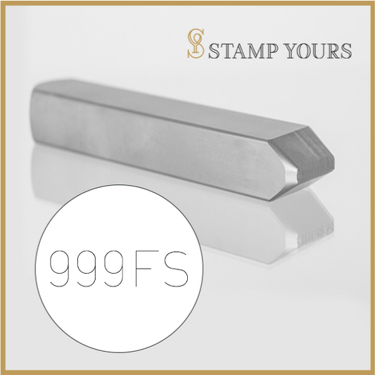 999FS Marking Metal Hand Stamp By Stamp Yours