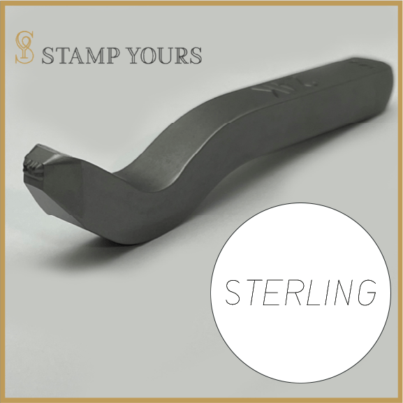 STERLING(ITALIC) Inside Ring Stamp By Stamp Yours