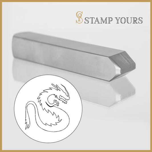 Dragon Zodiac Animal Metal Stamp - Stamp Yours
