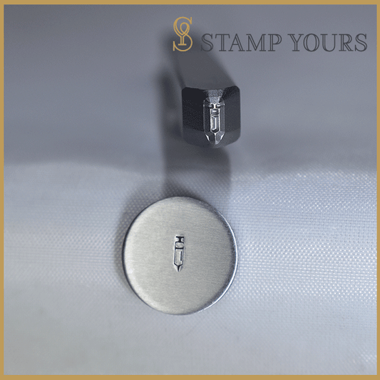 Syringe Metal Stamp - Stamp Yours