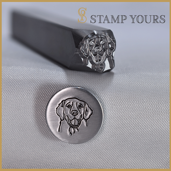 Golden Retriever Metal Stamp - Stamp Yours