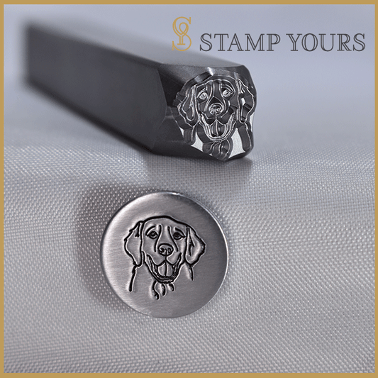 Golden Retriever Metal Stamp - Stamp Yours