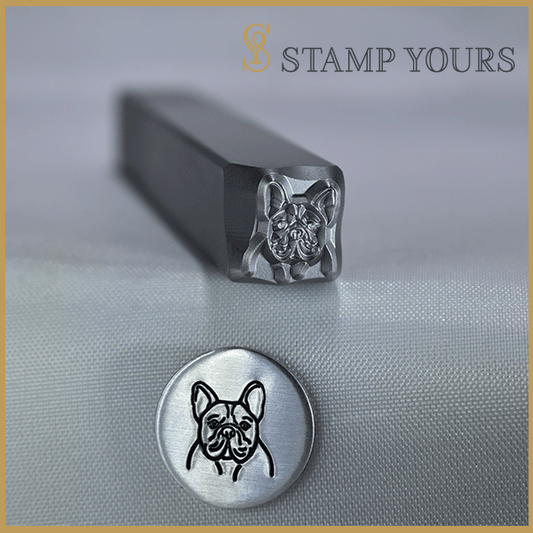 French Bulldog Metal Stamp - Stamp Yours