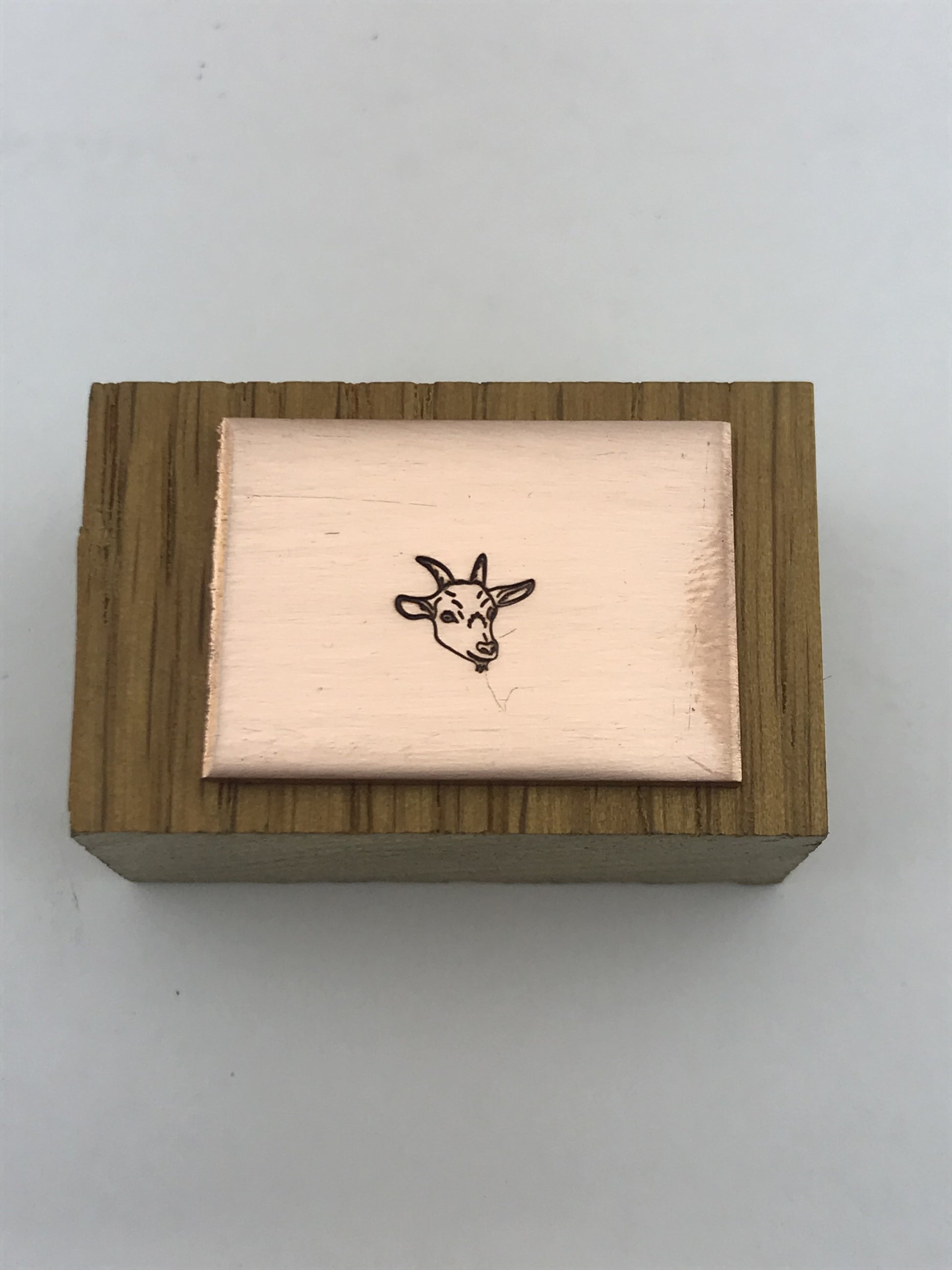 The GOAT Metal Stamp - Stamp Yours