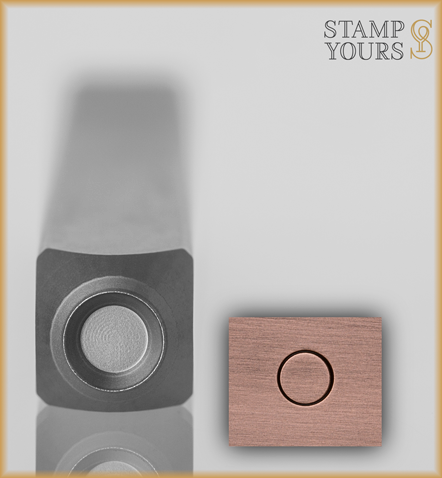 Circle Design Stamp 4mm - Stamp Yours