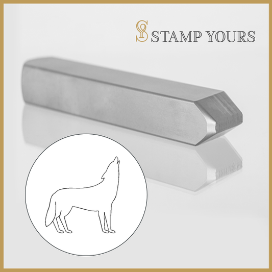 Wolf Metal Stamp - Stamp Yours