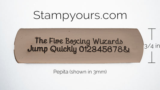Pepita ( 2mm-5.5mm ) - Stamp Yours