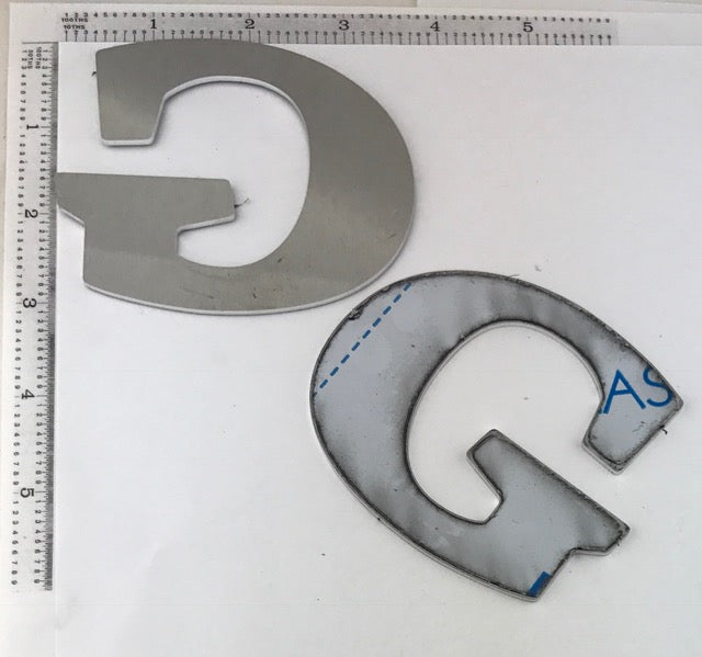 Letter Blanks " G " - Stamp Yours