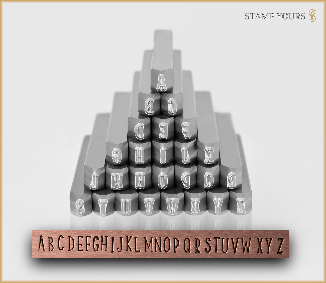 Hot Cakes 3.5mm Uppercase - Stamp Yours