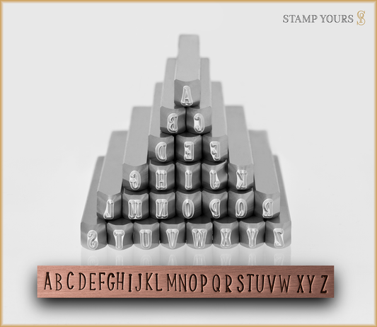 Hot Cakes 3.5mm Uppercase - Stamp Yours