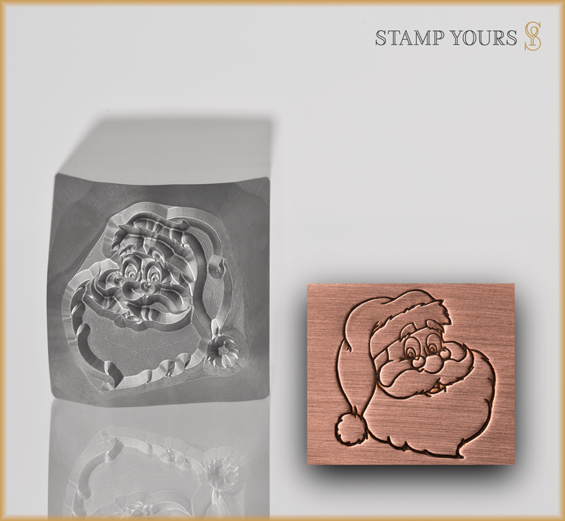 Santa Stamp - Stamp Yours