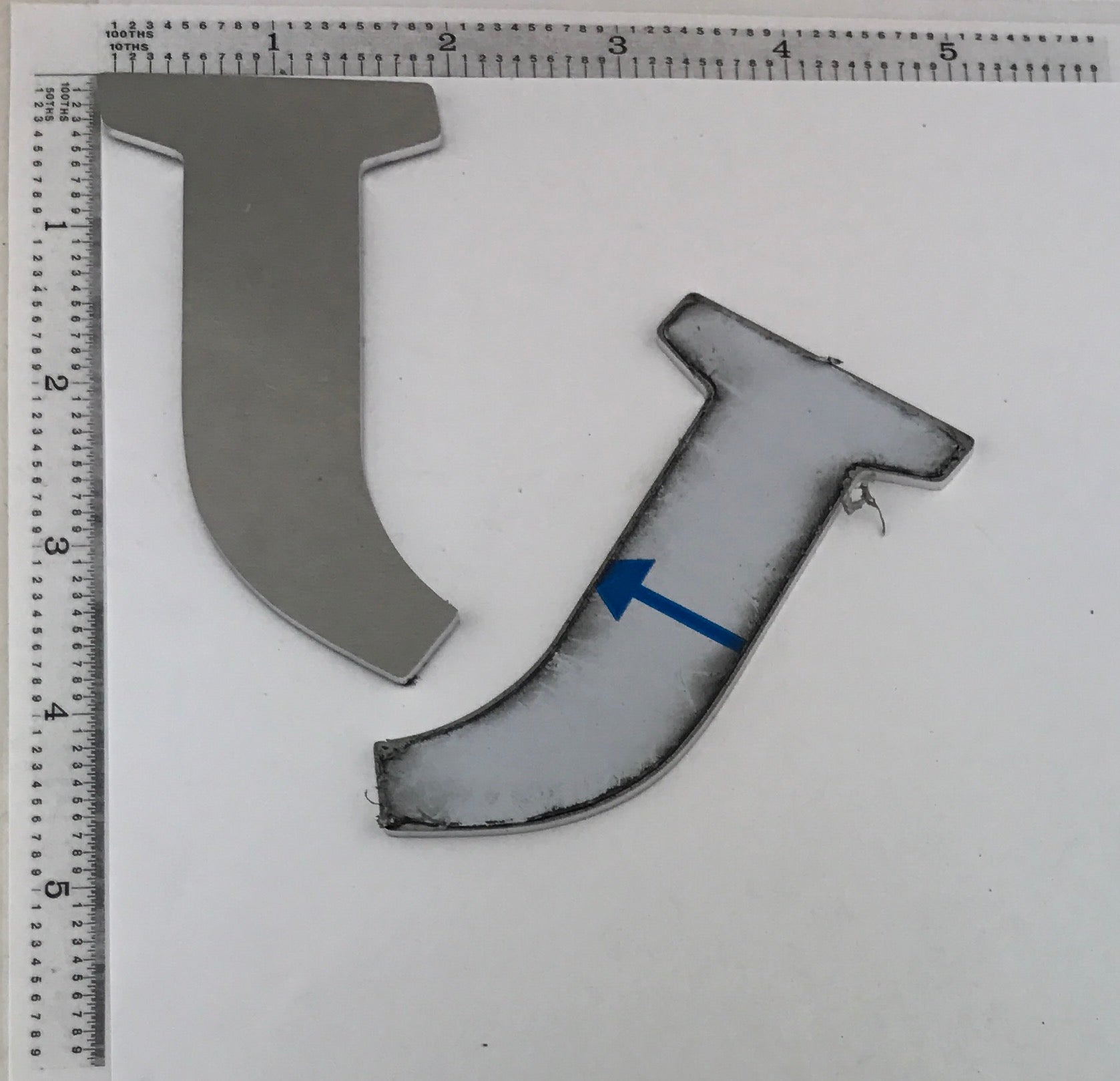 Letter Blanks " J " - Stamp Yours