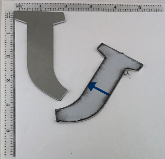 Letter Blanks " J " - Stamp Yours