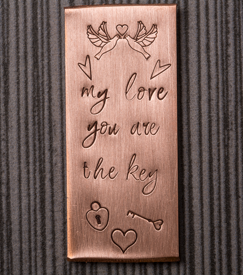 Love Lock & Key Design Stamp - Bundle - Stamp Yours