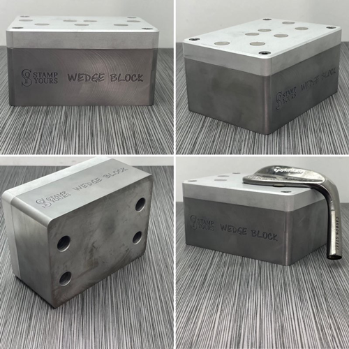 Magnetic Wedge Stamping Block