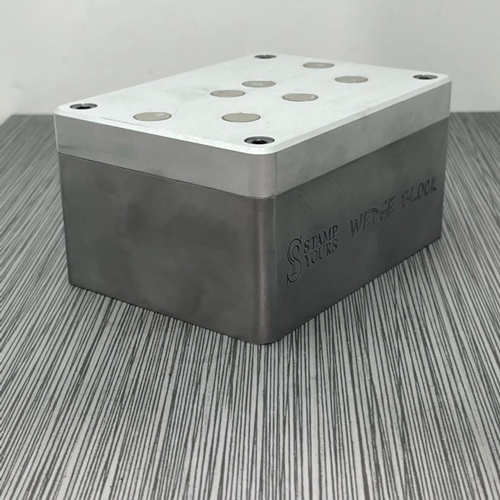 Magnetic Wedge Stamping Block