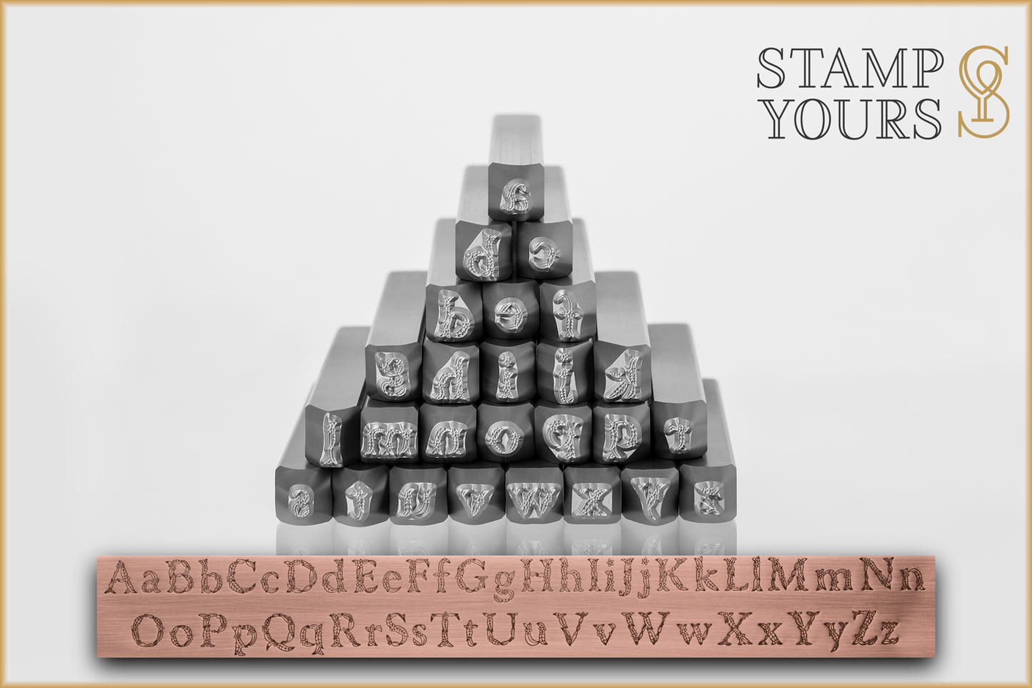 Eden 6mm Lowercase - Stamp Yours