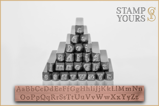 Eden 6mm Lowercase - Stamp Yours
