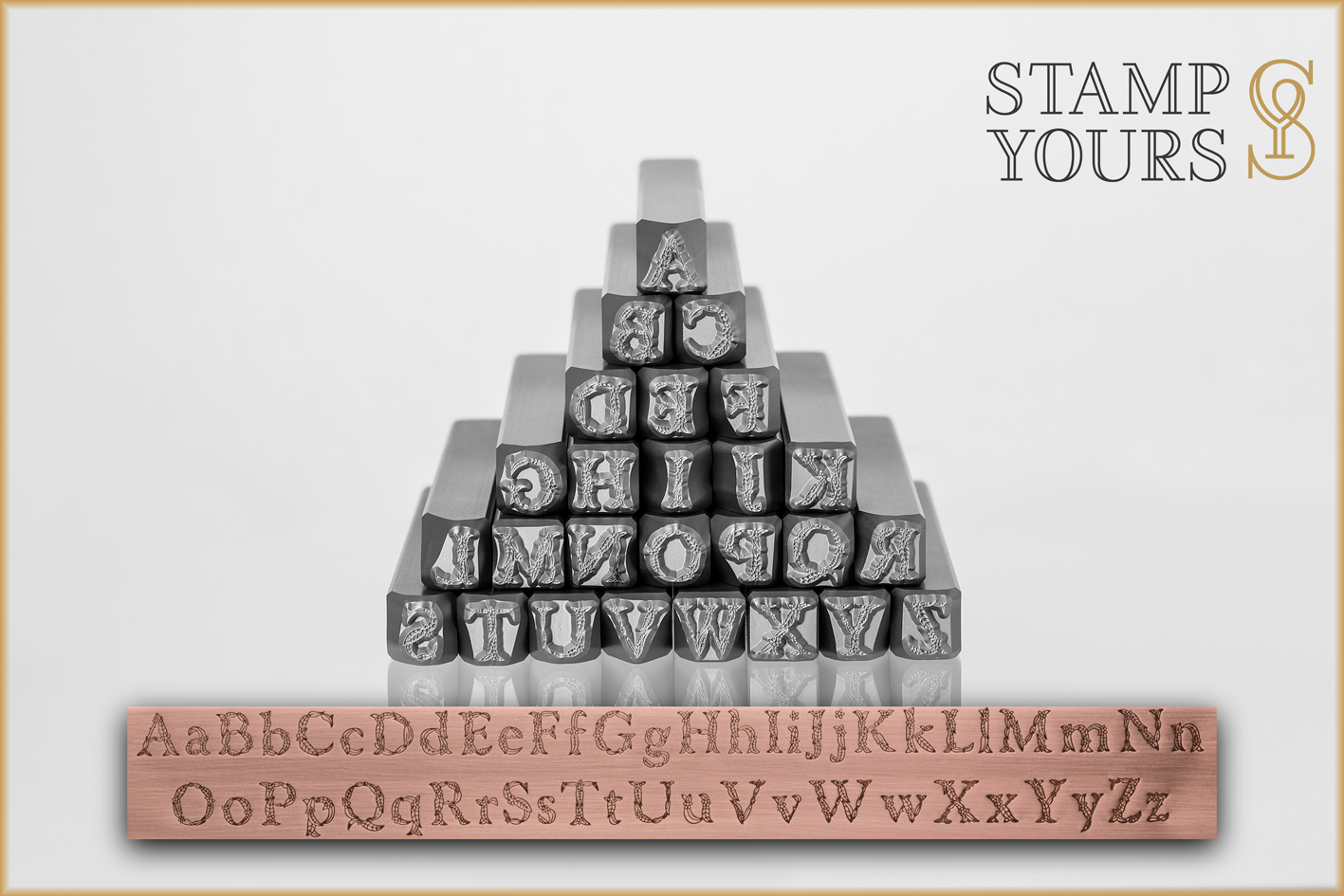 Eden 6mm Uppercase - Stamp Yours