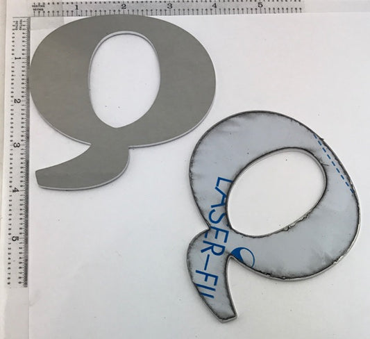 Letter Blanks " Q " - Stamp Yours