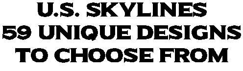 U.S. City Skylines - Stamp Yours