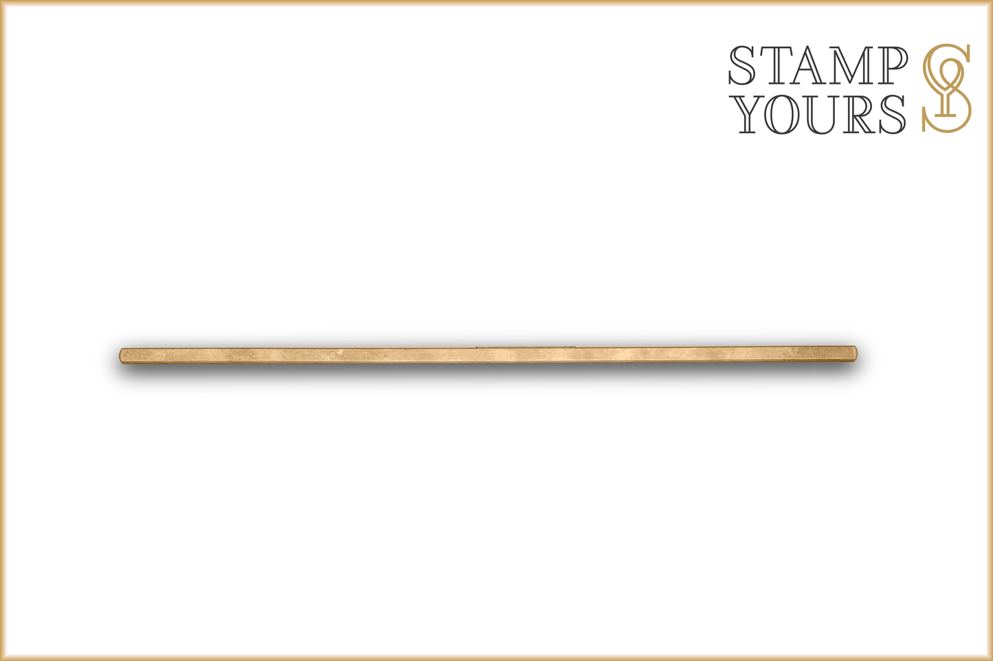 1/8" x 5-3/4" Brass Bracelet Blanks - Stamp Yours
