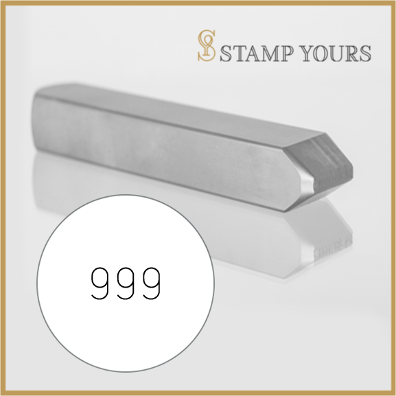 999 Marking Metal Hand Stamp By Stamp Yours