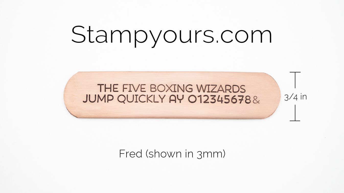 Fred – Stamp Yours