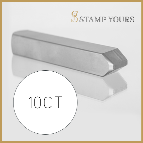 10CT Marking Metal Hand Stamp By Stamp Yours
