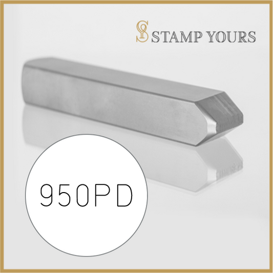 950PD Marking Metal Hand Stamp By Stamp Yours