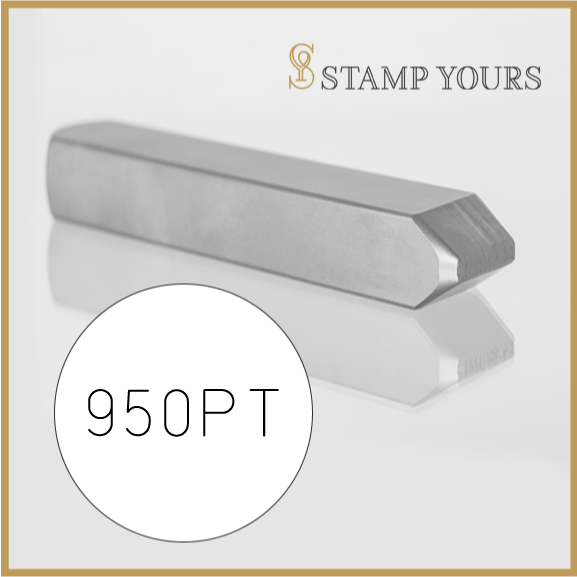 950PT Marking Metal Hand Stamp By Stamp Yours