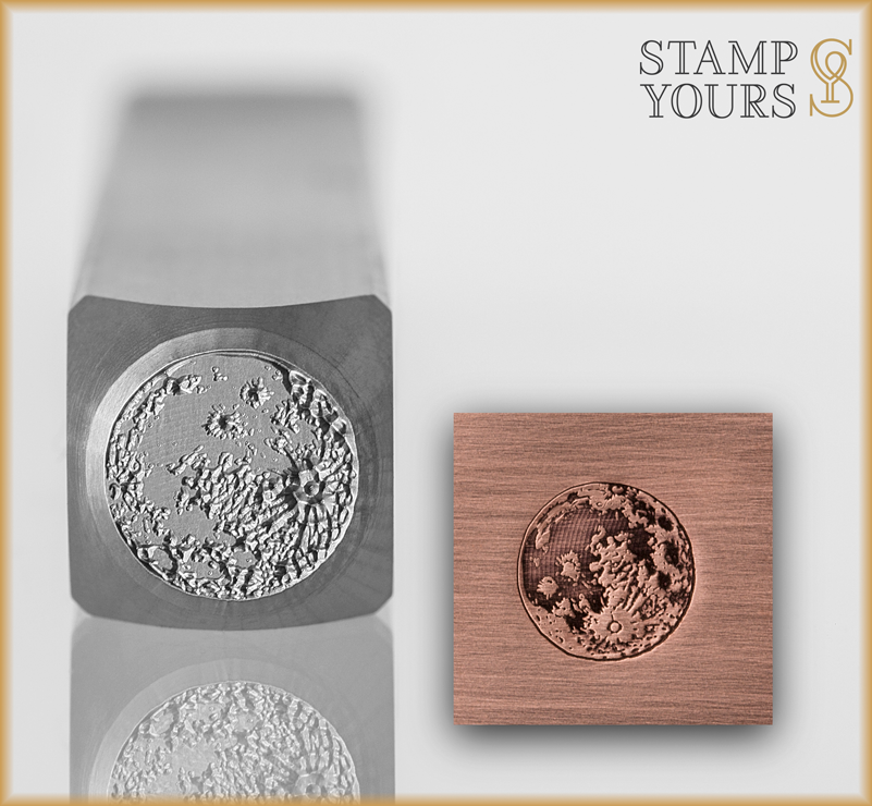 Full Moon - Moon Phase - Stamp Yours