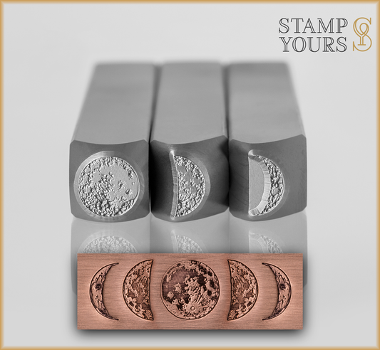 3 Stamp Set Bundle - Moon Phase - Stamp Yours