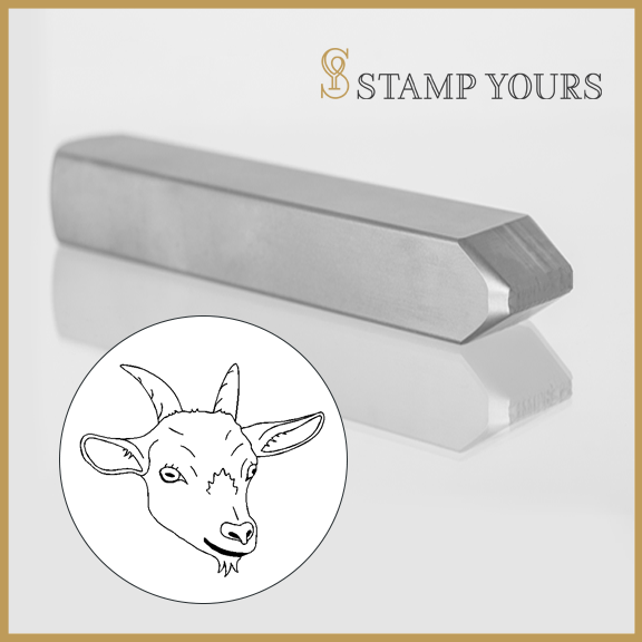 The GOAT Metal Stamp - Stamp Yours