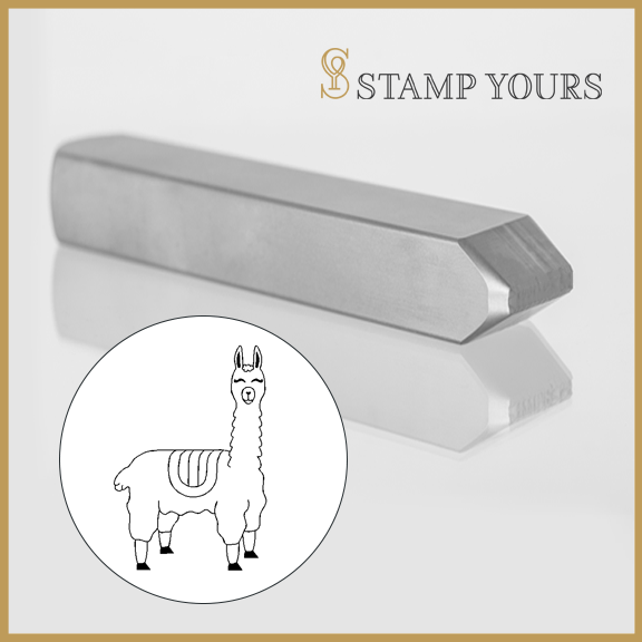 Llama Metal Stamp - Stamp Yours