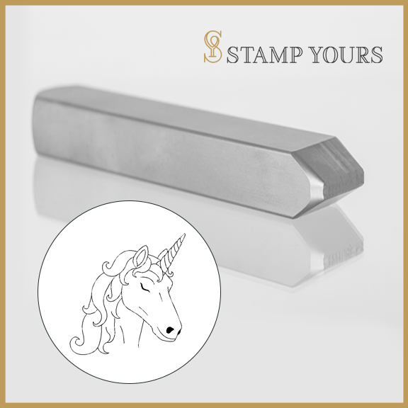 Unicorn Metal Stamp - Stamp Yours
