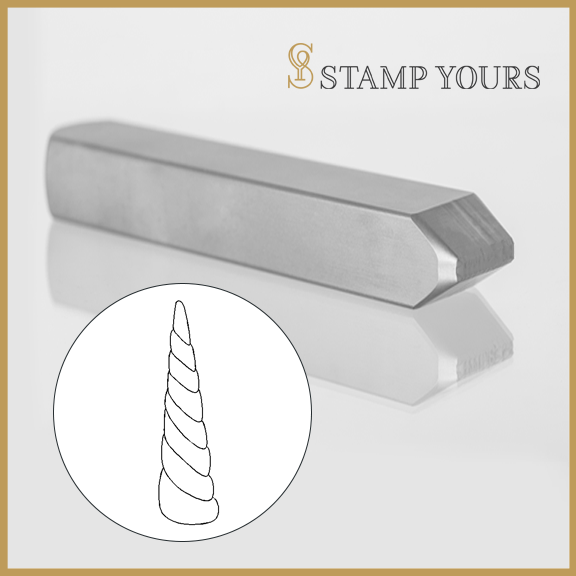 Unicorn Horn Metal Stamp - Stamp Yours