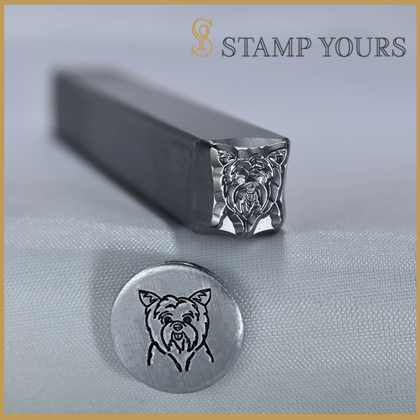 Yorkshire Terrier Metal Stamp - Stamp Yours