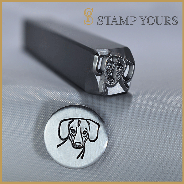 Dachshund Metal Stamp - Stamp Yours