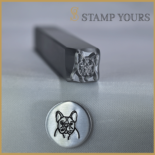 French Bulldog Metal Stamp - Stamp Yours