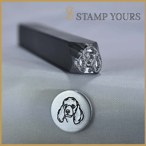 Poodle Metal Stamp - Stamp Yours