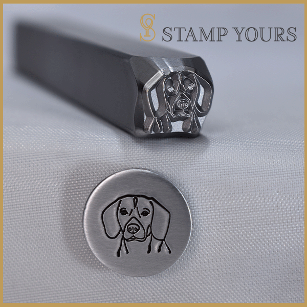 Beagle Metal Stamp - Stamp Yours