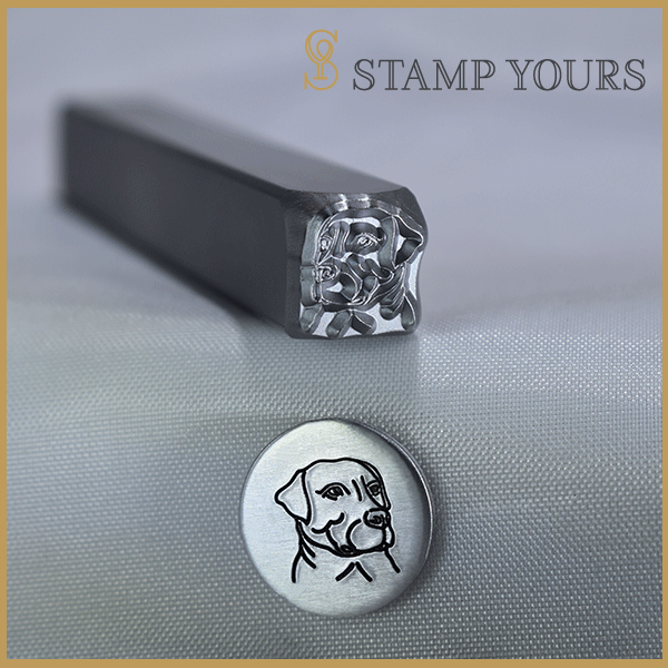Rottweiler Metal Stamp - Stamp Yours