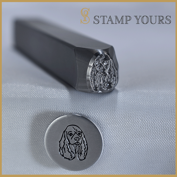 Cocker Spaniel Metal Stamp - Stamp Yours