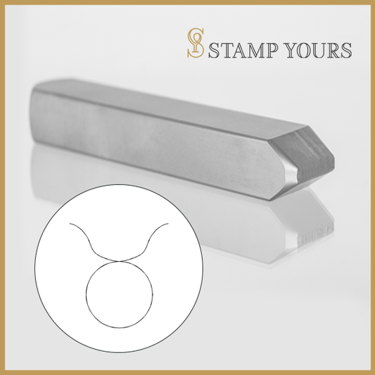Taurus Symbol Metal Stamp - Stamp Yours