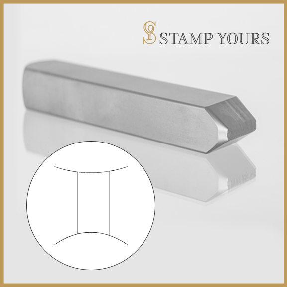 Gemini Symbol Metal Stamp - Stamp Yours