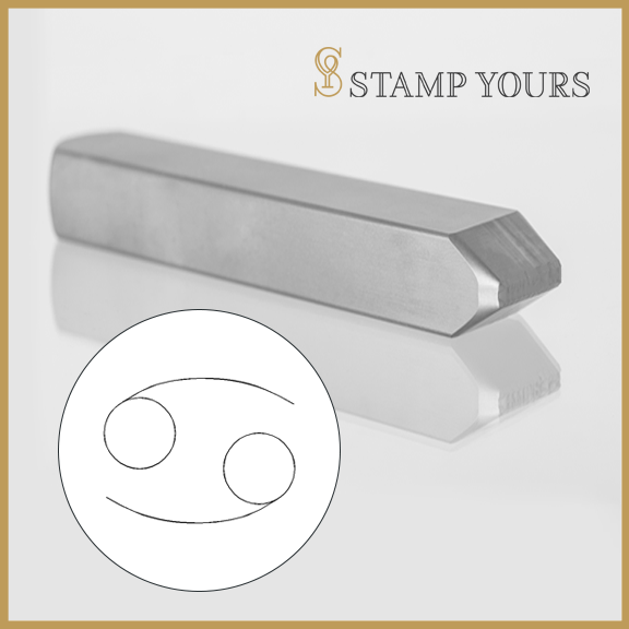 Cancer Symbol Metal Stamp - Stamp Yours