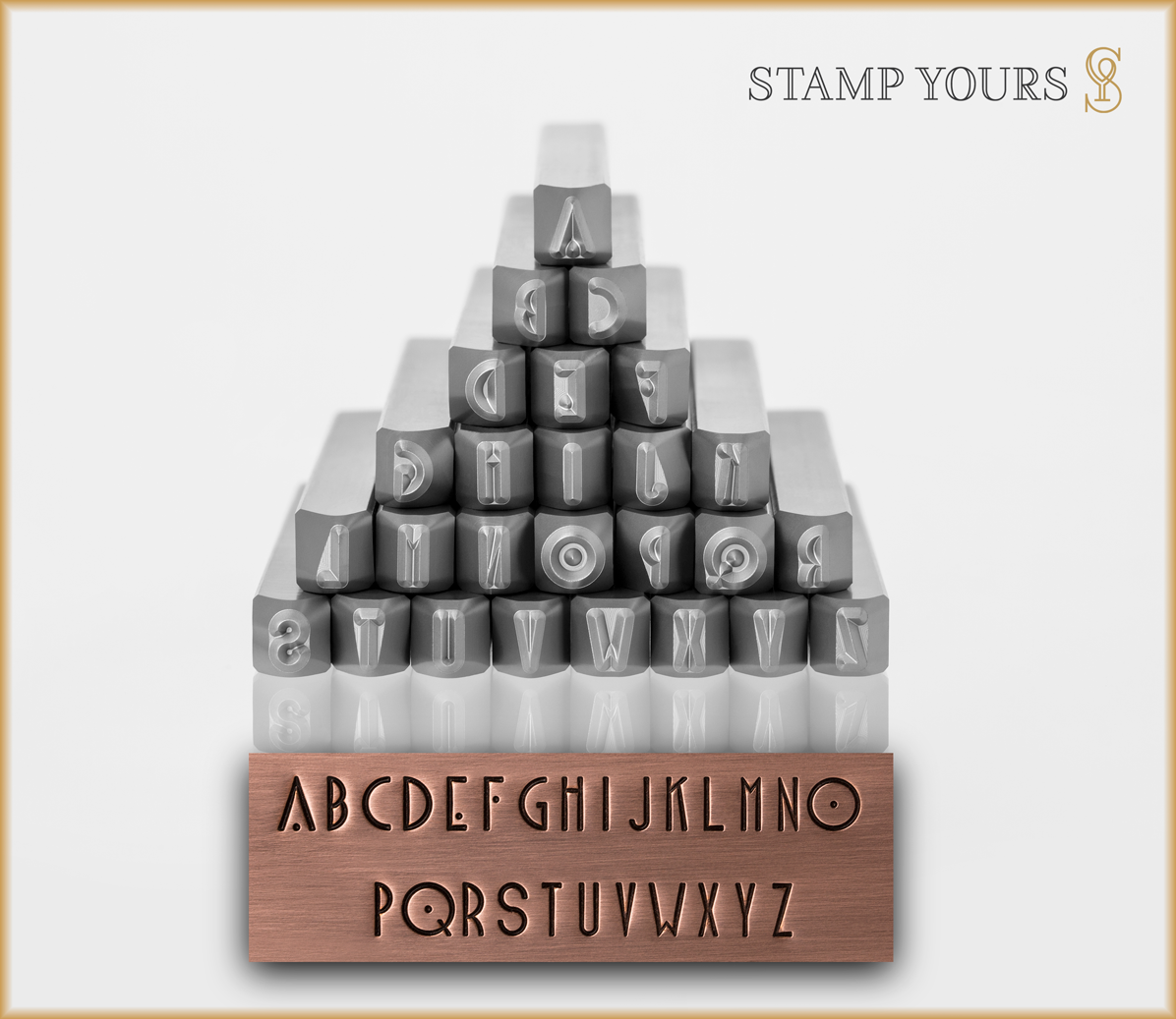 Blake 4mm Uppercase - Stamp Yours