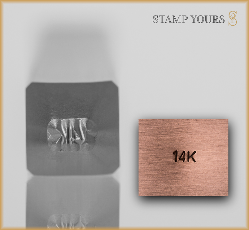 14k Jewelry Hallmark Stamp - Stamp Yours