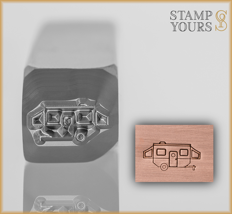 Camper Design Stamp 5mm - Stamp Yours